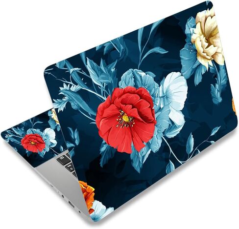 Laptop Skin Sticker Decal,12" 13" 13.3" 14" 15" 15.4" 15.6" Laptop Skin Sticker Protector Cover for Toshiba Hp Samsung Dell Apple Acer Leonovo Sony Asus Laptop Notebook (3D Fluids 2) in Kuwait
