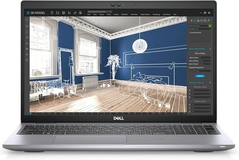 Dell Precision 3560 Workstation Laptop | 15.6" 1920x1080 FHD | Core i7-1165G7-512GB SSD Hard Drive - 16GB RAM | 4 cores @ 4.7 GHz Win 11 Pro Black (Renewed) in Saudi Arabia