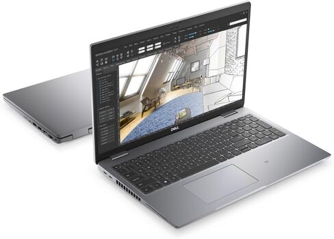 Dell Precision 3560 Workstation Laptop | 15.6" 1920x1080 FHD | Core i7-1165G7-512GB SSD Hard Drive - 16GB RAM | 4 cores @ 4.7 GHz Win 11 Pro Black (Renewed) in Saudi Arabia