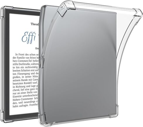 BOZHUORUI Clear Case for 7" Pocketbook Era Color e-Reader - Lightweight TPU Transparent Flexible Soft Back Cover for Pocketbook Era (Clear) in Saudi Arabia
