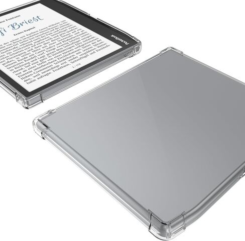 BOZHUORUI Clear Case for 7" Pocketbook Era Color e-Reader - Lightweight TPU Transparent Flexible Soft Back Cover for Pocketbook Era (Clear) in Saudi Arabia