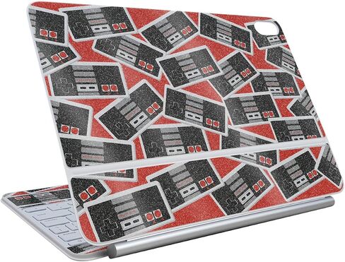 تتوافق الألياف الكربونية للجلد مع لوحة مفاتيح Apple Magic لـ iPad Air 13 بوصة (M3) 2025 - American Camo - غطاء ملصق واقي فينيل 3M Premium 3M - يسهل تطبيقه | مصنوع في الولايات المتحدة الأمريكية من قبل Mayyskins in Saudi Arabia