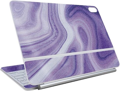 تتوافق الألياف الكربونية للجلد مع لوحة مفاتيح Apple Magic لـ iPad Air 13 بوصة (M3) 2025 - American Camo - غطاء ملصق واقي فينيل 3M Premium 3M - يسهل تطبيقه | مصنوع في الولايات المتحدة الأمريكية من قبل Mayyskins in Saudi Arabia
