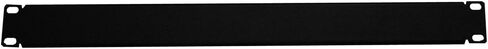 Quest Manufacturing Blank Filler Panel, 3 Unit, 5.25"H x 19", Black (BP19-03) in Saudi Arabia