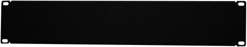 Quest Manufacturing Blank Filler Panel, 3 Unit, 5.25"H x 19", Black (BP19-03) in Saudi Arabia