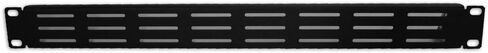 Quest Manufacturing Blank Filler Panel, 3 Unit, 5.25"H x 19", Black (BP19-03) in Saudi Arabia