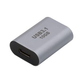 chenyang USB 3.1 Gen 2 Adapter,USB Male to USB Male 10Gbps Data Transfer 5V3A Fast Charging Aluminum Alloy Converter Adapter for Headphones/Disk/Phone