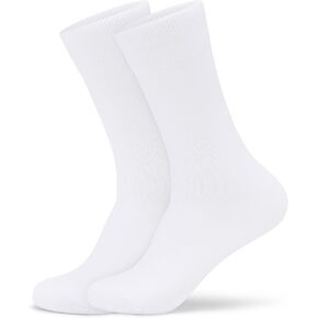 3 Pack Men's Black Dress Socks Combed Cotton Thin Soft Lightweight Comfort Classic Bussiness Crew Socks for Men