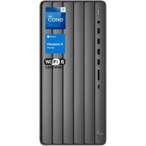 HP 13th Generation Envy i7 Tower Desktop, Intel Core i7-13700, 64GB RAM, 2TB PCIe SSD, RJ45, SD Card Reader, HDMI, Wi-Fi 6 & Bluetooth, Wired Keyboard & Mouse, Windows 11 Home, Black