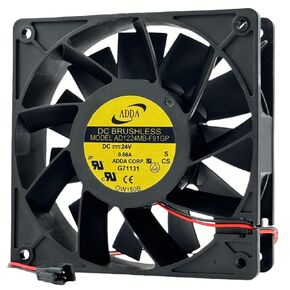 for AD1224MB-F91GP Inverter Cooling Fan DC24V 0.68A 12CM 12038 2-Wire DC Brushless Cooling Fan AD1224MB-F91GP