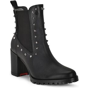 FRANCO CUADRA Women's Bootie in Genuine Leather Black