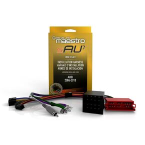 Idatalink Maestro HRN-SR-AU1 T-Harness for Select Audi Vehicles 2002-2015, Replace Factory Radio While retaining Steering Wheel Controls & use of Factory Amplifier (ADS-MSR Module Also Required)