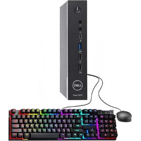 Dell Wyse 5070 Mini Desktop Computer, Intel Celeron J4105, 8GB RAM, 256GB SSD, Mouse & Keyboard, Windows 10 Pro (Renewed)
