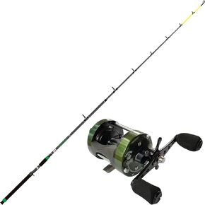 Combo Deal: Chop Stick + Heavyweight Championship Reel, Strong Enough for Trophy Catfish, Sensitive Enough for Channel Catfish