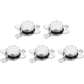 Rebower KSD301 Thermostat 65C NC Temperature Thermal Control Switch, [for Microwave Oven Refrigerators] - Normally Closed/5pcs