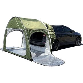 SUV Camping Tents Car Tent with Porch Vestibule Awning Shelter