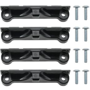 4 PCS CPU Fan Retainer Bracket AM4 CPU Bracket Motherboard Bracket with Screws Fan Support Bracket Black