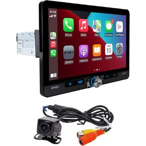 JENSEN J1CA10FL 10.1-inch Car Stereo & BUCAM100J Backup Camera