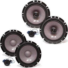 Alpine SXE-1751S 6.5" Component Speakers SXE-1726S 6.5" Coax Speakers