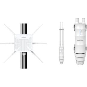 WAVLINK AC600 Outdoor WiFi Extender AX3000 Outdoor WiFi Extender Long Range with PoE