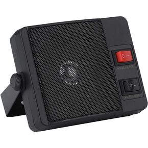Car External Speaker, Portable Noise Cancelling Mobile External Speaker for YAESU Two Way CB Radio Car Mobile Radio