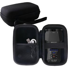 WERJIA Hard Case Fits Zoom Q2n-4K Handy Video Recorder,Charger, Mic Tripod Adapter and Accessories (big)