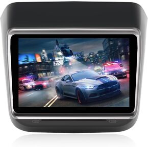 8.66" Rear Screen Compatible with Tesla Model 3 2019-2023 & Model Y 2019-2024, Android 13 4GB+64GB Rear Seat Entertainment Display Screen with Air Conditioning Control, Seat Heating,Wireless Carplay