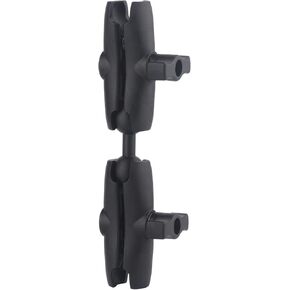1 inch Ball Double Socket Arm with Dual Extension and Ball Adapter Compatible with RAM B Size 1" Components