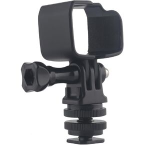 Cold Shoe Mount Adapter for DJI Osmo Pocket 3 Camera, with Pocket 3 Expansion Adapter for DSLR Hot Shoe Mount