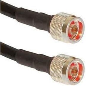 N-Male to N-Male 10 Foot LMR-400 Cable | Times Microwave Ultra Low Loss LMR400 Coax Made in USA by MPD Digital (TM)