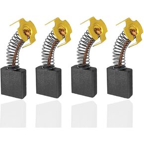 614367-00 Carbon Brush Set Replacement for Dewalt Ridgid D24000 DW713 DW715 DW716, 614367-00 5140024-30 0502025007 9990440 BTS21-D04 Miter Saw for dewalt Carbon Brushes(4Pcs)