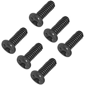 Gintai 6Pcs Lower Bottom Base Cover Case Screws Replacement for DELL Inspiron 3511 3515 3520 3525 3530 3535/ vostro 3510 3515 3520 3525 3530 3535 （Black M2x5）
