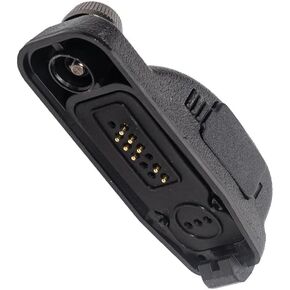 Audio Adapter for Motorola Multi-pin to 2 Pin Plug Compatible with XPR6350 XPR6550 XPR7550 APX6000 APX7000 APX900 Two-Way Radios