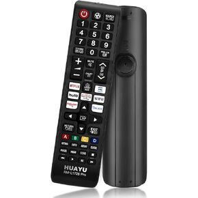 New Updated Universal Remote Control for All Samsung TV Remote, Replacement Compatible for Samsung LCD LED HDTV 3D Smart TVs Models with 7 Shortcut Buttons, No Setup Needed