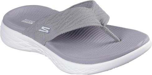 Skechers Women's On-The-go 600 Sunny Flip-Flop, Navy, 10 in Saudi Arabia