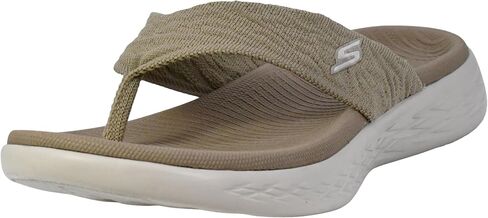 Skechers Women's On-The-go 600 Sunny Flip-Flop, Navy, 10 in Saudi Arabia