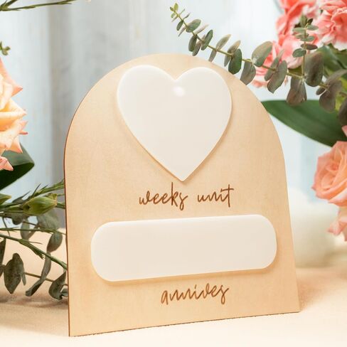 Baby Announcement Picture Frames, Sonogram Picture Frame Stand, Pregnancy Announcement Picture Frames, Gifts for New Dad Mom, Ultrasound Photo Frame 3x4''(Daddy & Mommy) in Saudi Arabia