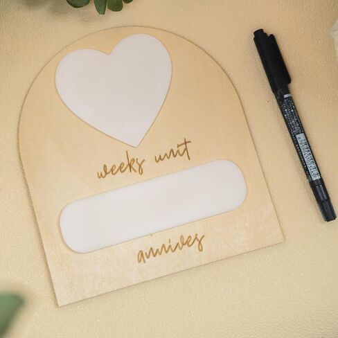 Baby Announcement Picture Frames, Sonogram Picture Frame Stand, Pregnancy Announcement Picture Frames, Gifts for New Dad Mom, Ultrasound Photo Frame 3x4''(Daddy & Mommy) in Saudi Arabia