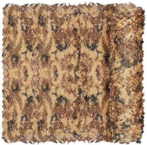 iunio Camo Netting, Camouflage Net, Bulk Roll, Mesh, Cover, Blind for Hunting, Decoration, Sun Shade, Party, Camping, Outdoor in Kuwait