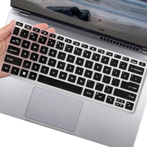 Keyboard Cover Skin for 2023 Acer Aspire 3 A314-23P A314-36P, Aspire 3 Spin 14 A3SP14-31PT, Thinnest Keyboard Skin for Aspire 5 Spin 14 A5SP14-51MTN-Black in Saudi Arabia