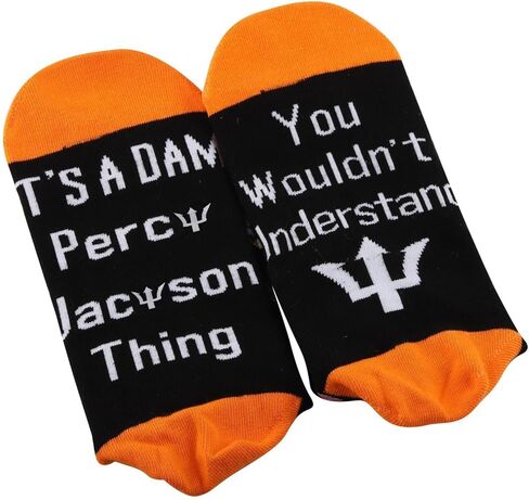 JNIAP Percy Camp Half Blood Socks Camp Half Blood Gift It's a Percy Thing You Wouldn't Understand Heroes Of Olympus Gift in Kuwait