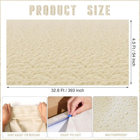 4.5x100 Ft Under The Ocean Tablecloth Decorations,Roll of Plastic Ocean Wall Backdrop Classroom Decor Blue Water Bubbles Background Photography for Kids Summer Pool Mermaid Birthday Party Supplies in Kuwait