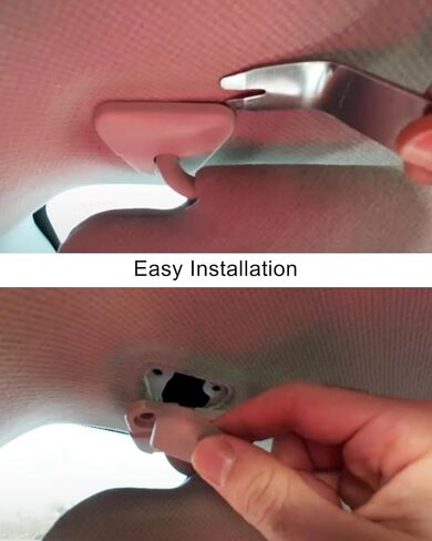 Left Driver Side Sun Visor Fit for Nissan Sentra 2013 2014 2015 2016 2017 2018 2019, Sun Protection Shade with Makeup Mirror Replace 96401-3SG8A, Gray in Kuwait
