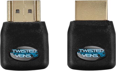 HDMI 90 & 270 Degree, 2-Pack, Right Angle Adapters/Connectors, Supports HDMI 2.0b 4K 60hz HDR in Saudi Arabia