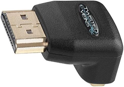 HDMI 90 & 270 Degree, 2-Pack, Right Angle Adapters/Connectors, Supports HDMI 2.0b 4K 60hz HDR in Saudi Arabia