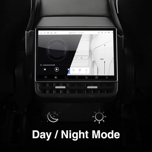 8.66 "الشاشة الخلفية متوافقة مع Tesla Model 3 2019-2023 & Model Y 2019-2024 ، Android 13GB+64GB شاشة عرض ترفيهية خلفية مع التحكم في تكييف الهواء ، وتدفئة المقعد ، واللاسلكية اللاسلكية in Kuwait