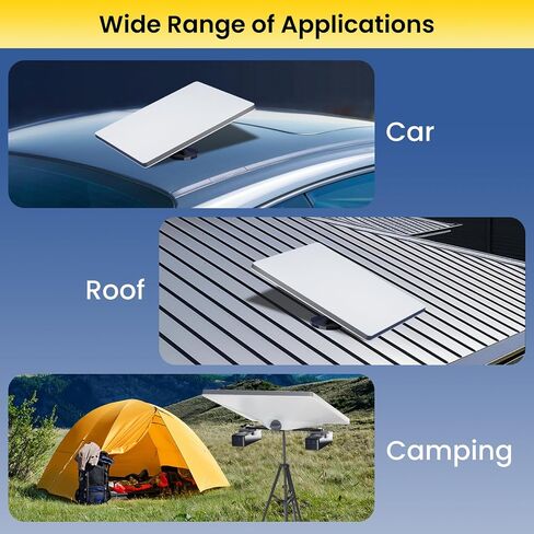 for Starlink Mini Mount Roof, Starlink Mini Tripod Adapter Aluminum 1/4 Inch Mount Base with 2X Magnetic Base, Starlink Mini Accessories for Travel Essentials/Vans/RV/Camping in Saudi Arabia