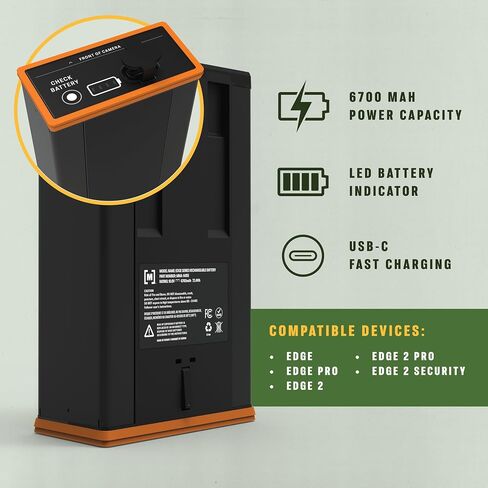 Moultrie Power Mag Rechargeable Lithium Ion Battery Pack - Battery Pack for Edge Series Cameras - 3350mAh - Never Buy AA Batteries Again in Saudi Arabia