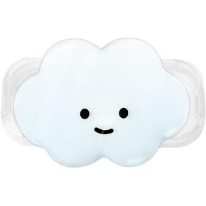 Phone Grip Stand Holder, Cute 2D Cloud Shape,Multi Functional Collapsible (Blue)