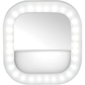 Conair Mini Selfie Ring Light and Mirror Clip by Travel Smart